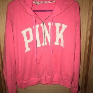 VS PINK zip up